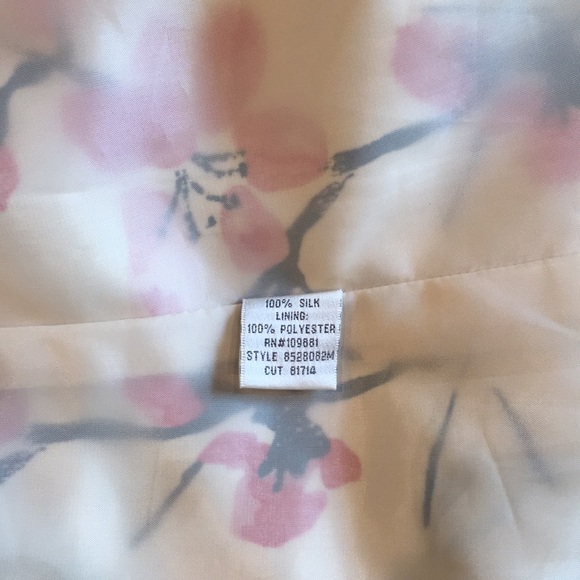 Donna Ricco Silk Floral Cocktail Dress - Picture 6 of 6